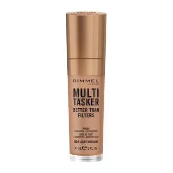Многофункциональное средство для лица 004 light medium, 30 мл Rimmel Multi-Tasker better than filters, цвет 004 light medium