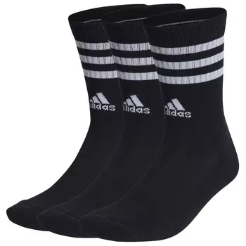 Многофункциональные носки Adidas 3S Cushioned Sportswear Crew 3 Pack, цвет Black/White