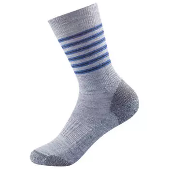 Многофункциональные носки Devold Multi Medium Kid Sock, цвет Night Stripe