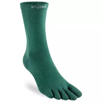 Многофункциональные носки Injinji Liner Crew, цвет Agave
