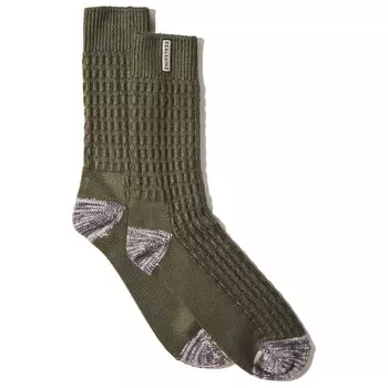 Многофункциональные носки Sealskinz Wroxham, цвет Olive/Grey/Cream