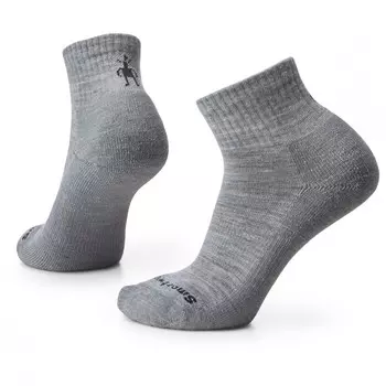Многофункциональные носки Smartwool Everyday Solid Rib Ankle Socks, цвет Light Gray