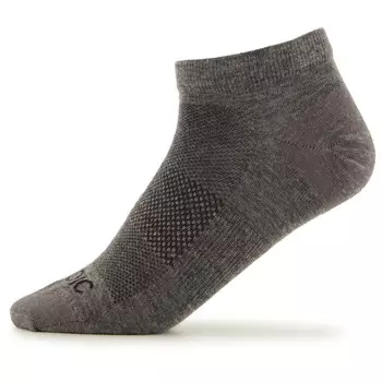 Многофункциональные носки Stoic Merino Everyday Superlight No Show, цвет Grey Melange