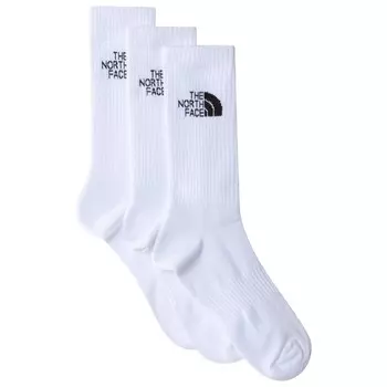 Многофункциональные носки The North Face Multi Sport Cush Crew Socks 3-Pack, цвет TNF White