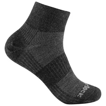 Многофункциональные носки Wrightsock Coolmesh II Merino Quarter, цвет Grey Black