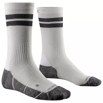 Многофункциональные носки X Socks Core Natural Graphics Crew, цвет Arctic White/Pearl Grey