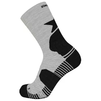 Многофункциональные носки Zimtstern Techsockz MTB Performance Sock, цвет Glacier Grey Melange