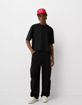 Многофункциональные спортивные штаны Bershka, черный