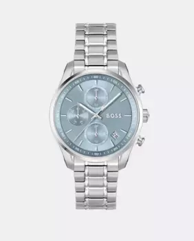 Многофункциональные женские часы Grand Tour Ladies 1502767 из стали Boss, серебрянный