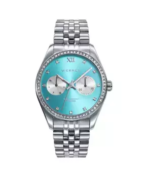 Многофункциональные женские часы Viceroy Chic из стали с серебряным ремешком, серебрянный