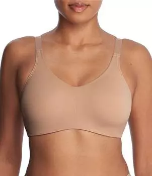 Многофункциональный активный бюстгальтер на косточках Natori Power Comfort Full Fit, коричневый