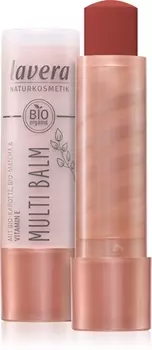Многофункциональный бальзам для губ и щек Lavera Multi Balm, 01 Sunset Red 4,5 g
