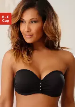 Многофункциональный бюстгальтер Nuance на косточках и с чашкой, черный