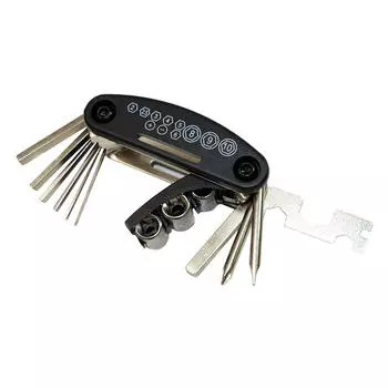 Многофункциональный инструмент 16-в-1, разработанный специально для велосипедистов. 29BT, черный