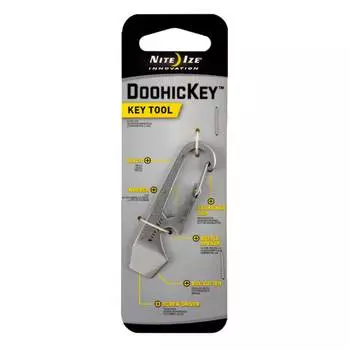 Многофункциональный инструмент Nite ize Doohickey, серый