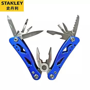 Многофункциональный инструмент STANLEY 12-в-1, мини-резаки, отвертка, гаечный ключ, синий STHT70648-23-B