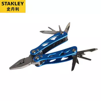 Многофункциональный инструмент Stanley Mini 12-в-1 Тиски из нержавеющей стали Бытовой инструмент STHT70648-23-B Эксклюзив для предприятий