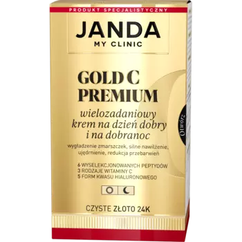 Многофункциональный крем «доброе утро и перед сном» Janda Gold C Premium, 50 мл