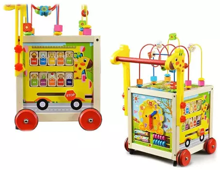 Многофункциональный куб Coil Wooden Walker