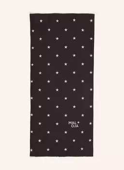 Многофункциональный шарф dovenom maloja, черный/белый