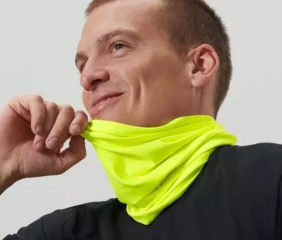 Многофункциональный шарф Tchibo, неоново-желтый