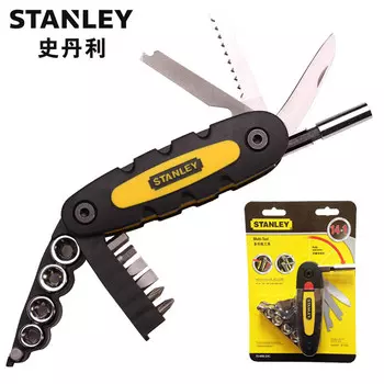 Многофункциональный складной инструмент STANLEY, набор бытовых многофункциональных отверток, крестовая отвертка