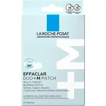 Многофункциональный точечный пластырь Effaclar Duo+M с гидроколлоидом La Roche-Posay