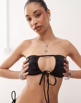 Многофункциональный топ черного цвета для будних дней в стиле «микс и подбор»