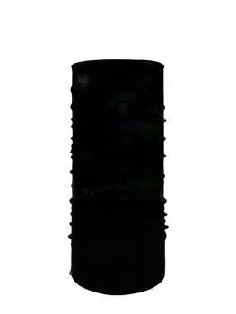 Многофункциональный ветрозащитный шейный платок унисекс черного цвета Buff