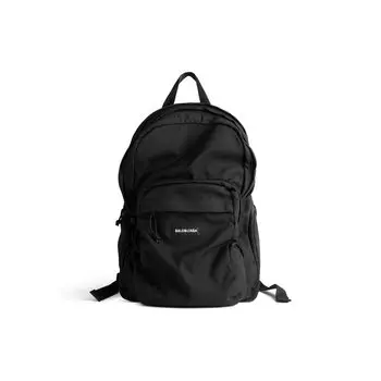 Многокарманный рюкзак Explorer BALENCIAGA, черный