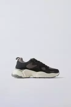 Многокомпонентные кроссовки ZARA, черный