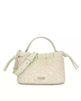 Многопозиционная маленькая сумка Puffy Bear с мишками Tous, бежевый