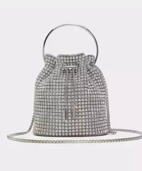 Многопозиционная сумка с регулируемым ремешком Aldo, серебряный