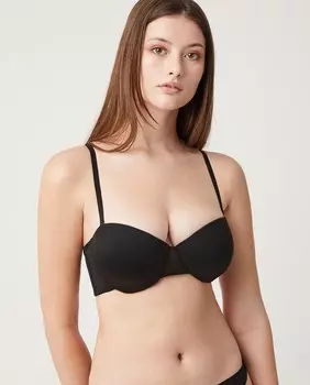 Многопозиционный бюстгальтер без бретелек Ysabel Mora, черный