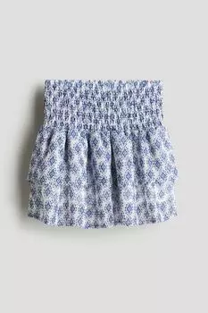 Многоярусная юбка H&M, синий