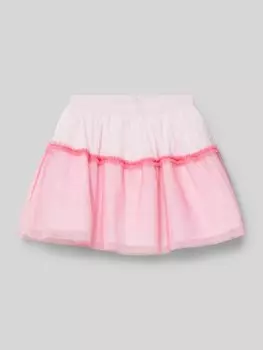 Многоярусная юбка Steiff, розовый