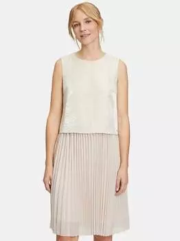 Многоярусное платье Betty & Co, серый