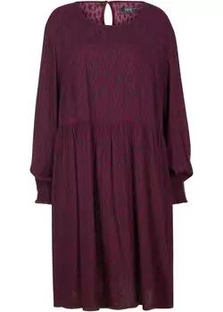 Многоярусное платье Bpc Bonprix Collection, фиолетовый