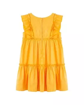 Многоярусное платье Peek, желтый