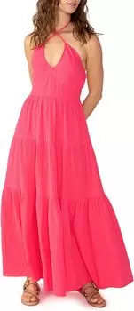 Многоярусное платье с бретелькой на шее Sanctuary, цвет Sunkissed