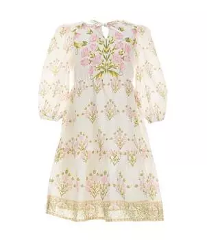 Многоярусное платье с длинными рукавами и цветочным принтом A Loves A Little Girls 2T-6X, цветочный