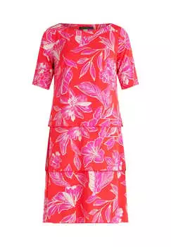 Многоярусное платье с коротким рукавом Betty Barclay, мультиколор