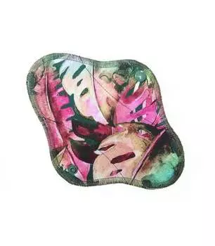 Многоразовая гигиеническая прокладка, Листья, хлопок, Wild Nature