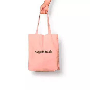 Многоразовая хлопковая сумка Tote Bag - Rosa Pomelo Nuggela & Sul, 1 UD