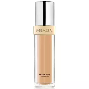 Многоразовая тональная основа reveal оптимизирующая кожу Prada, 30 мл., цвет mw50 - medium warm