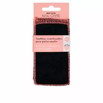 Многоразовые салфетки для снятия лака 3 шт Beter