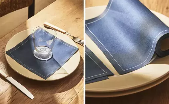 Многоразовые салфетки (упаковка 20 шт.) Zara Home, синий