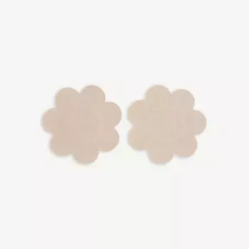 Многоразовые силиконовые лепестки цветов, упаковка из пяти штук Fashion Forms, цвет nude