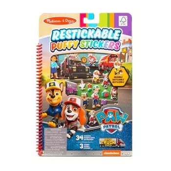 Многоразовые выпуклые наклейки Paw Patrol Truck Melissa & Doug