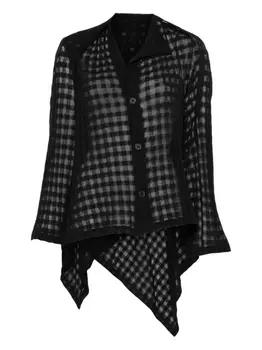 Многослойная блузка Yohji Yamamoto, черный